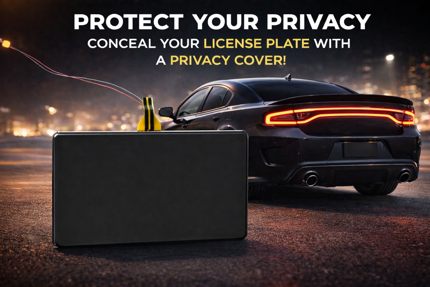 Stealth Plate Cover For U.S / Canada / Mexico Fit